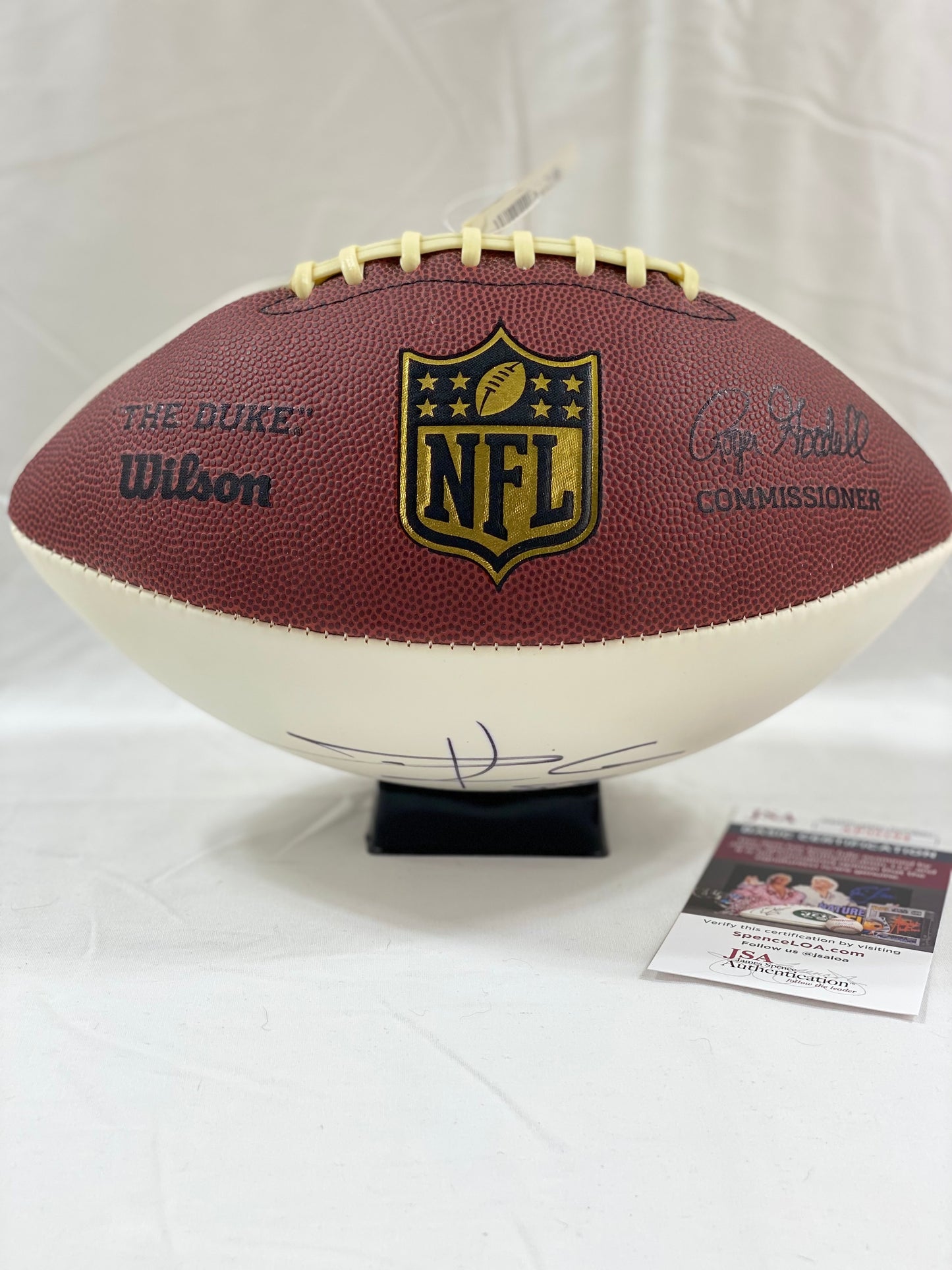 Travis Kelce Autograph Football (see description)