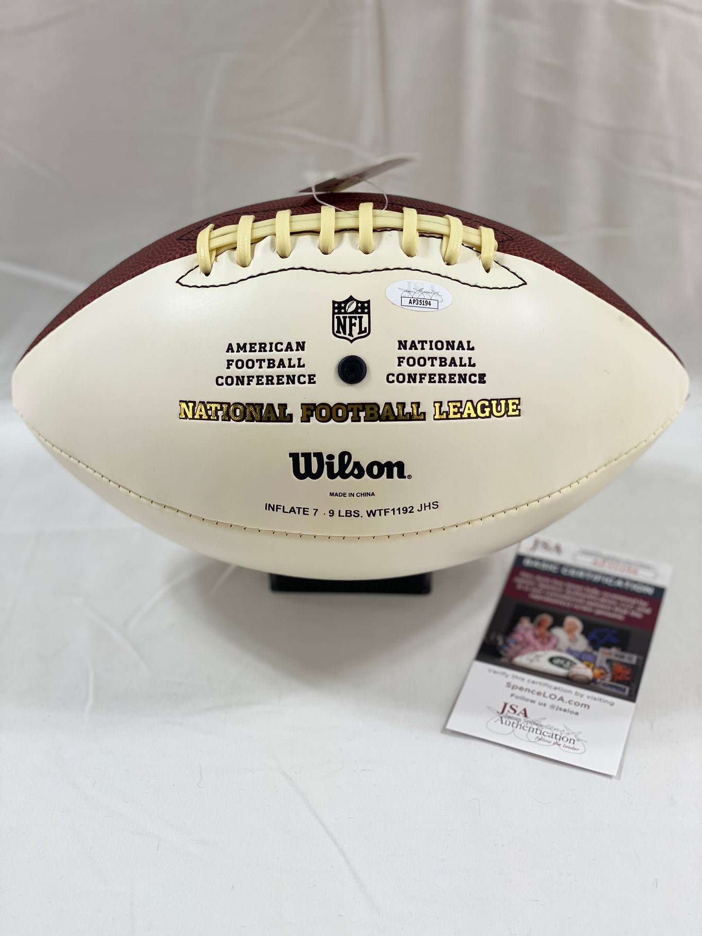 Travis Kelce Autograph Football (see description)