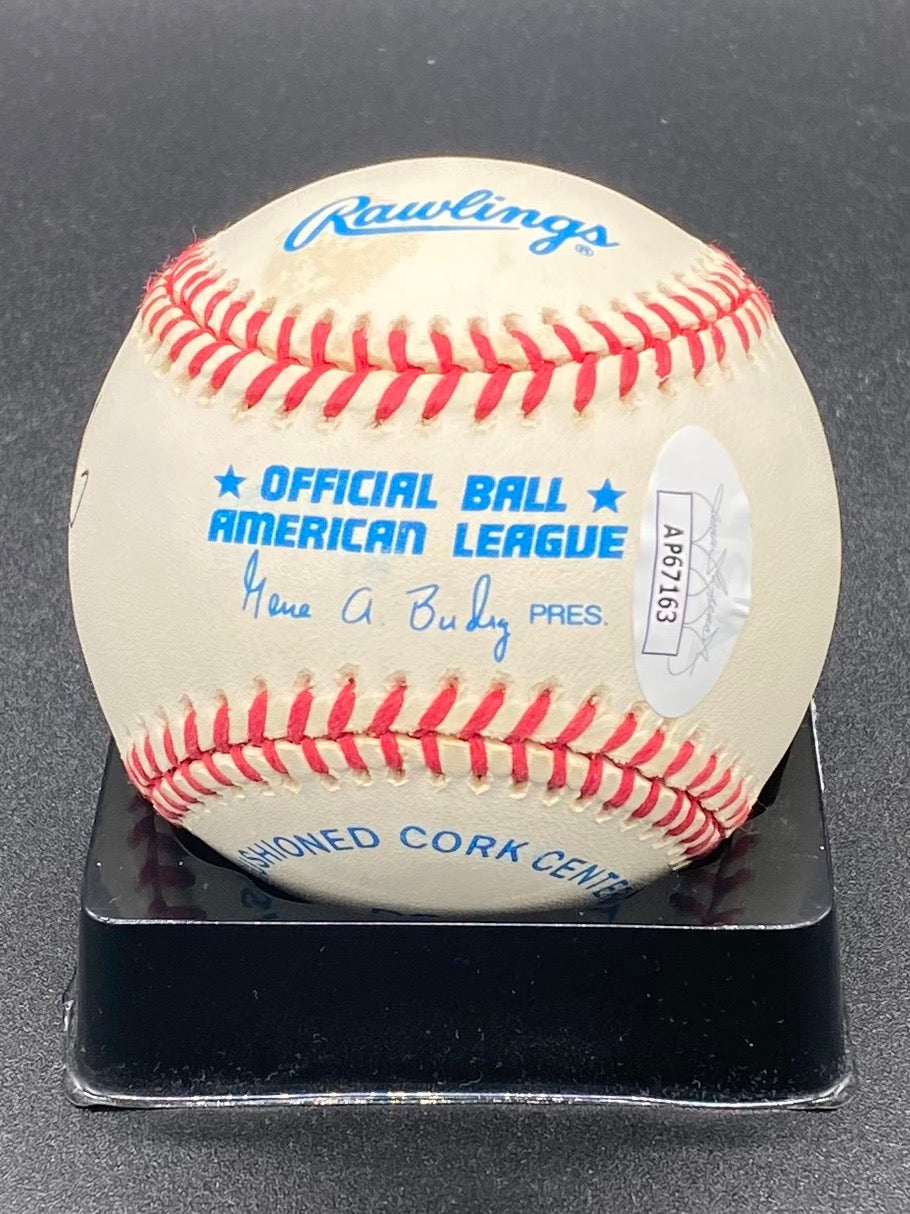 George Brett & Buck O'Neil Signed Baseball