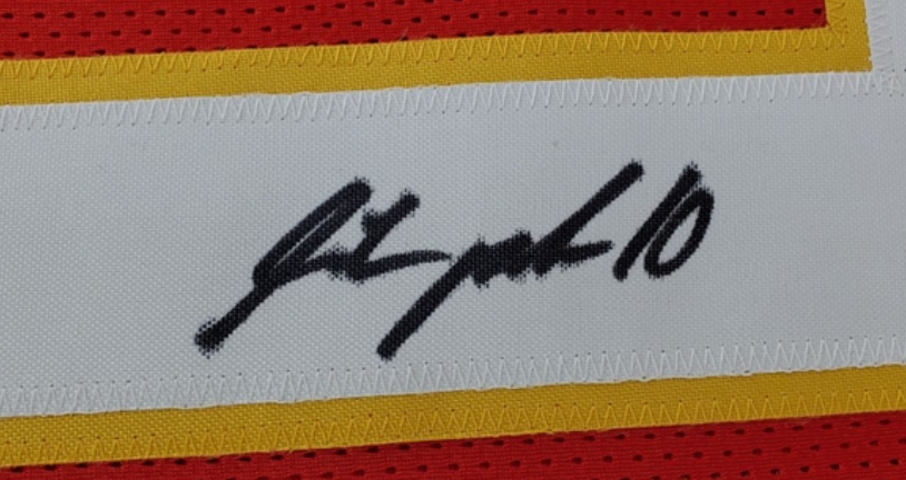 Isiah Pacheco Signed Kansas City Chiefs Custom Jersey (JSA or PIA COA)