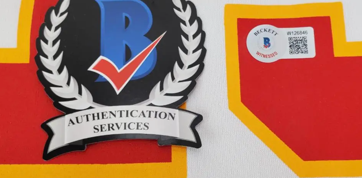 Patrick Mahomes Signed Kansas City Chiefs Nike NFL Game Replica Jersey W/ SB LVII Patch (Beckett Witness Certified)