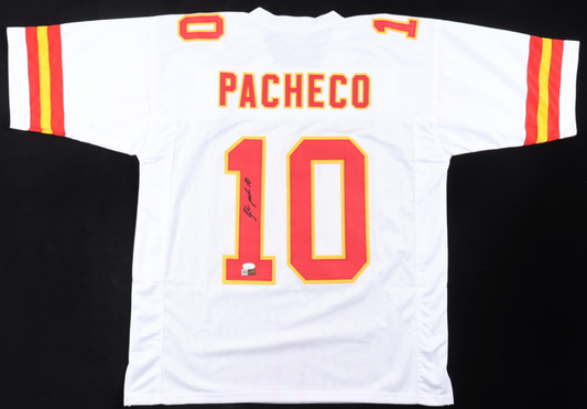 Isiah Pacheco Signed Jersey (JSA & PIA)