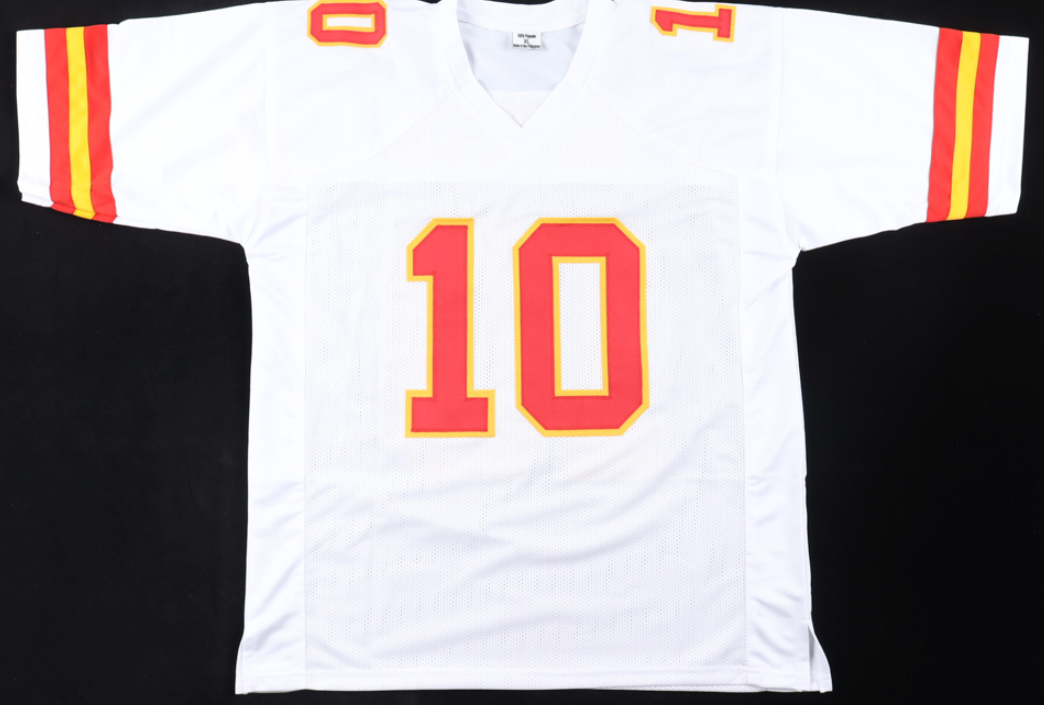 Isiah Pacheco Signed Jersey (JSA & PIA)