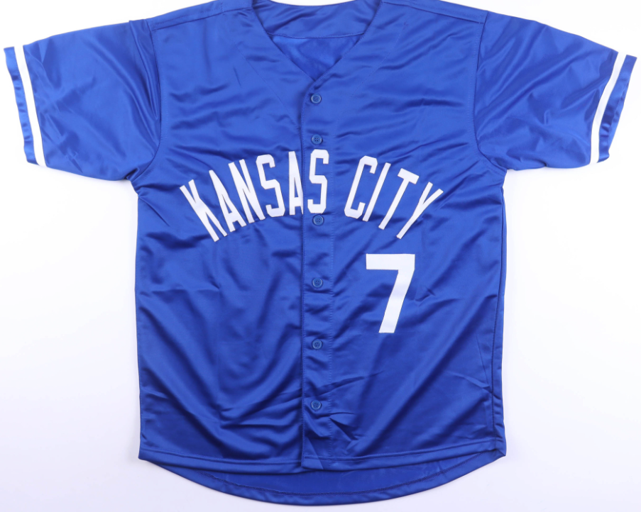 Bobby Witt Jr. Signed Jersey (Beckett)