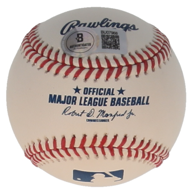 Salvador Perez Signed OML Baseball (Beckett)