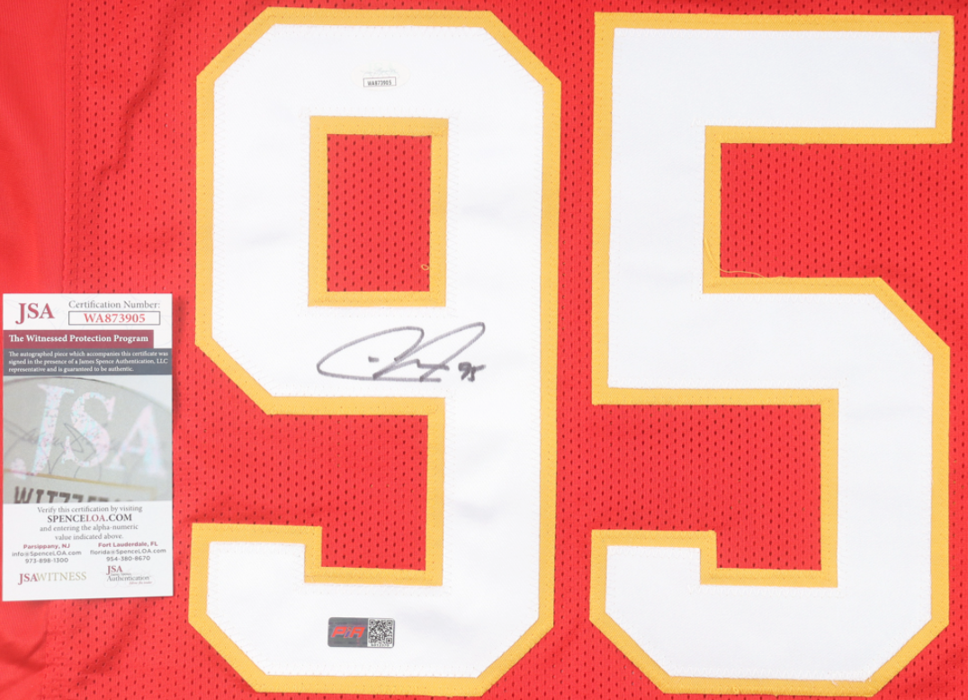 Chris Jones Signed Jersey (JSA)