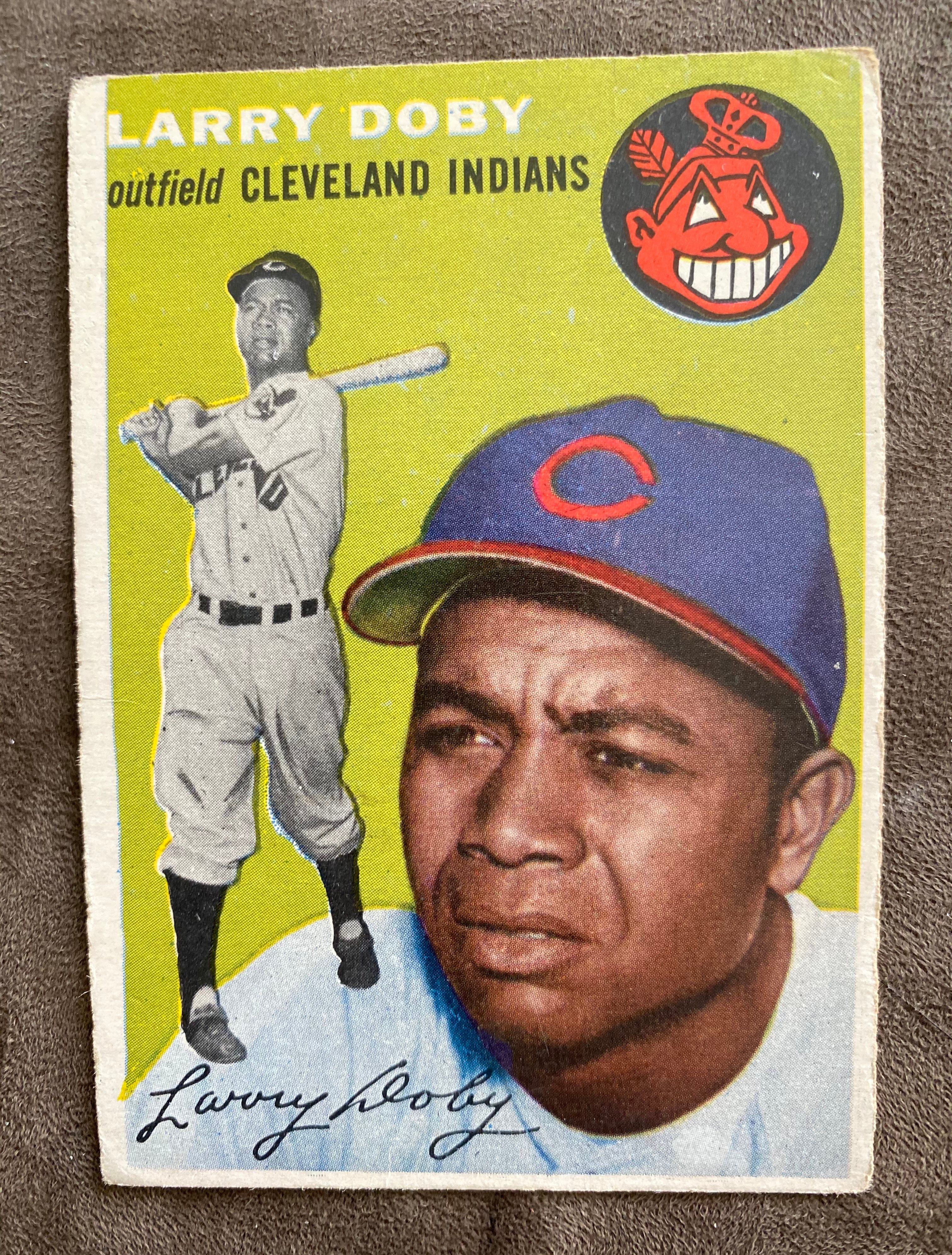 Larry Doby 1954 Topps (RAW) – BMC Collectibles