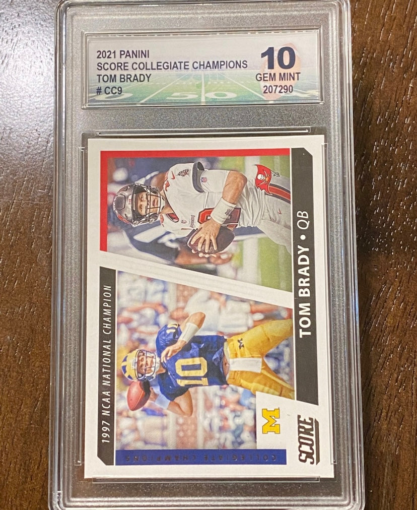 National Collegiate Athletic Association (NCAA) Panini Tom Brady