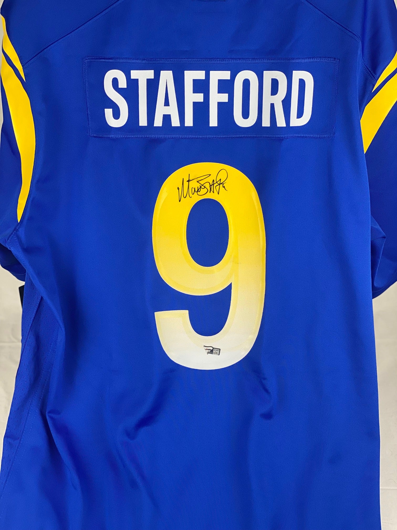 Matthew Stafford signed Rams licensed Nike jersey (Fanatics COA