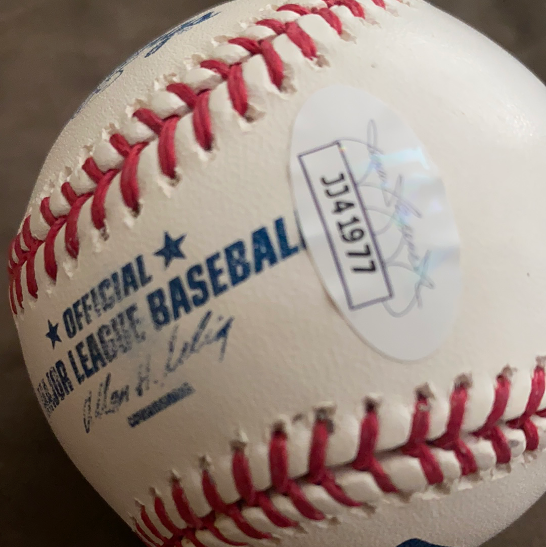 Ned Yost OML with COA - World Series Champion Manager - BMC Collectibles