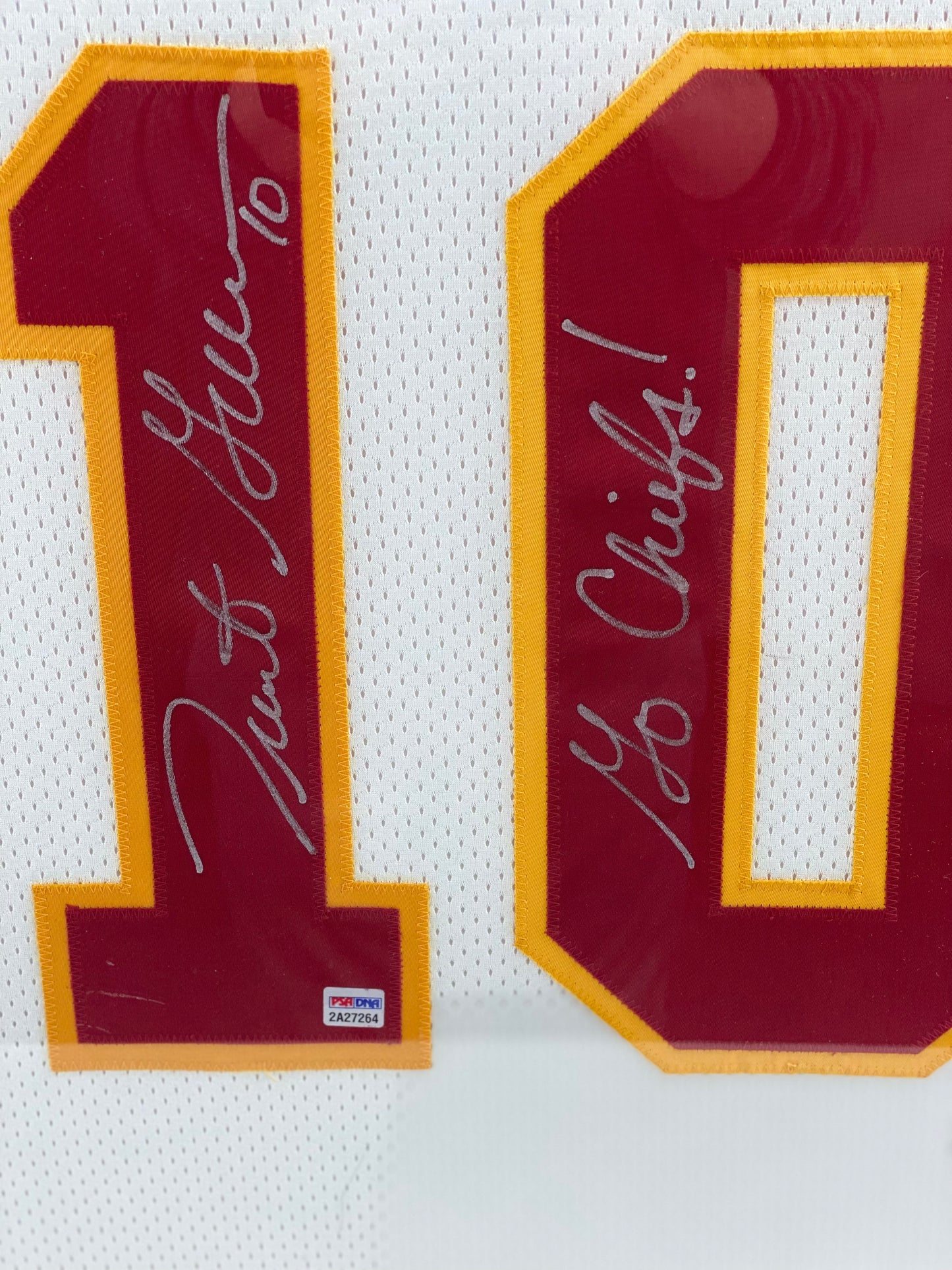 Trent Green Signed Jersey Framed W/Inscription **W/PSA/DNA