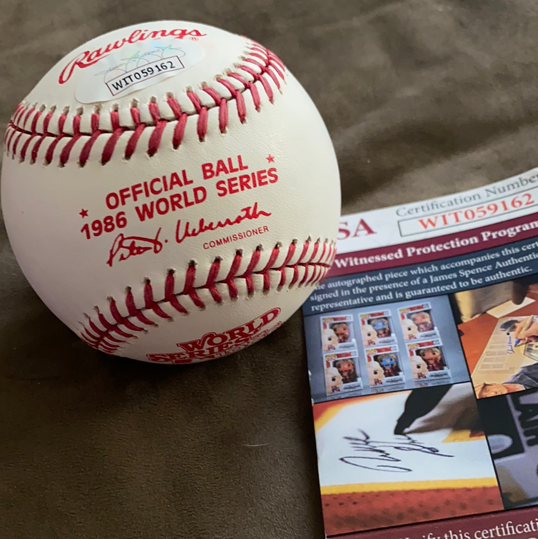 Dwight “Doc” Gooden OML World Series Ball Signed w/multiple inscriptions - BMC Collectibles