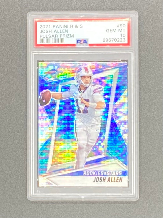 Josh Allen 2021 Panini R&S GEM MT 10!