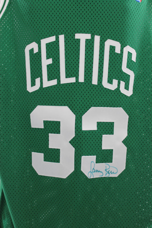 Larry Bird Signed Champion Jersey (JSA COA)