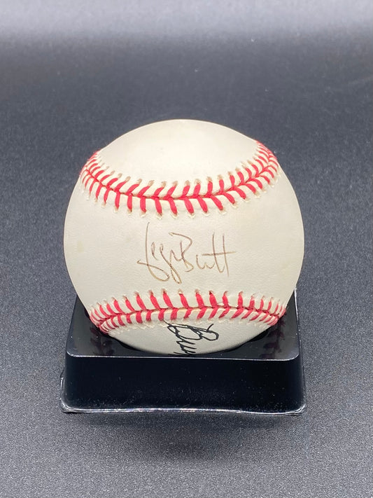 George Brett & Buck O'Neil Signed Baseball