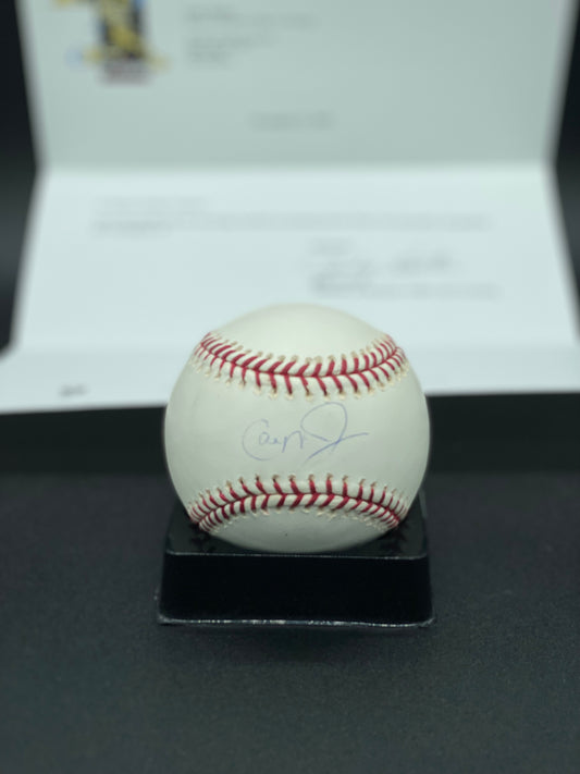 Cal Ripken Signed OAL Baseball (MLB Players Association COA)