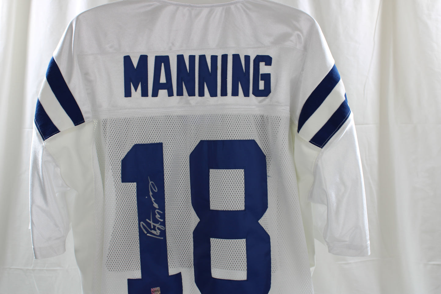 Peyton Manning Colts Autograph White Jersey (UDA COA)