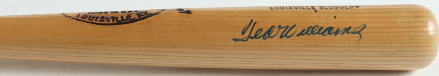 Ted Williams Autograph Louisville Slugger Bat (JSA LOA)