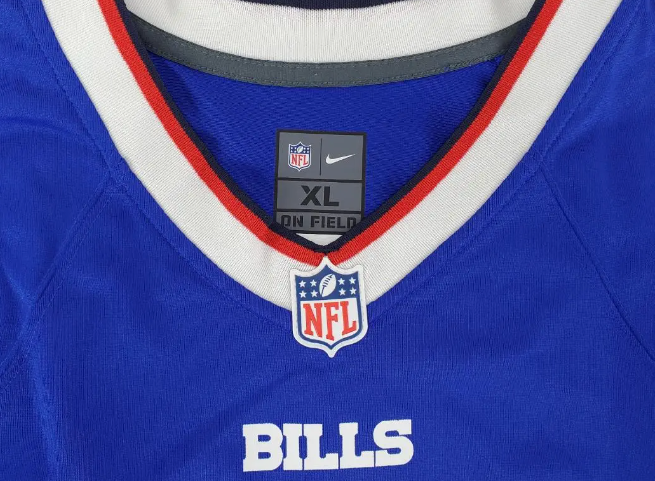 Josh Allen Signed Buffalo Bills Nike NFL Replica Game Jersey (Beckett Witness Certified)