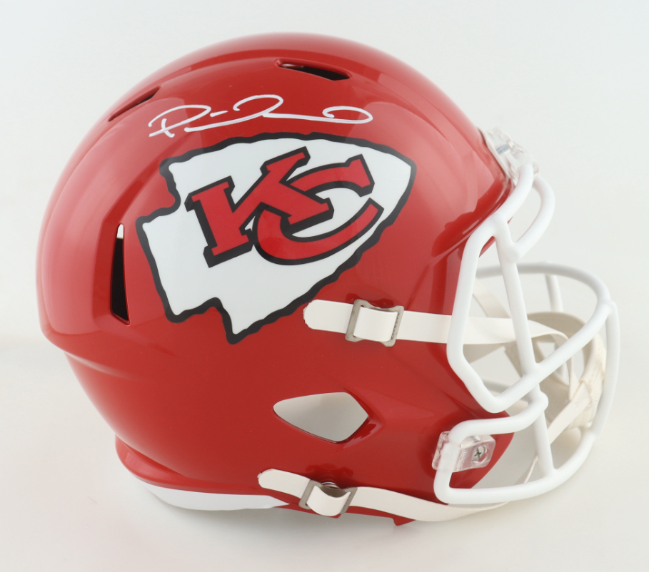 Patrick Mahomes Signed Chiefs SB LVII Champions Logo FS Speed Replica Helmet