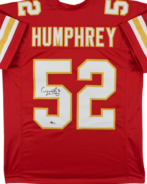 Creed Humphrey Signed Custom Jersey (Beckett)