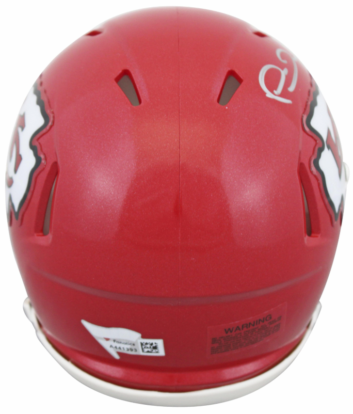 Patrick Mahomes Signed Speed Mini Helmet w/Case