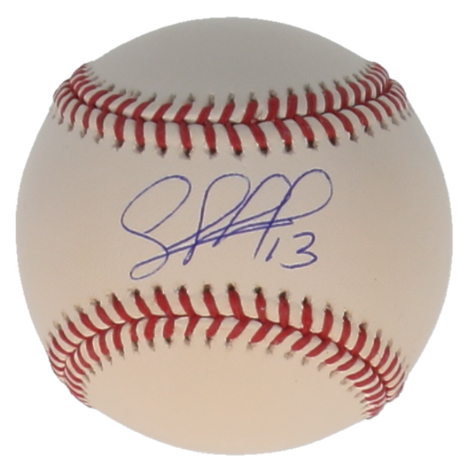 Salvador Perez Signed OML Baseball (Beckett)