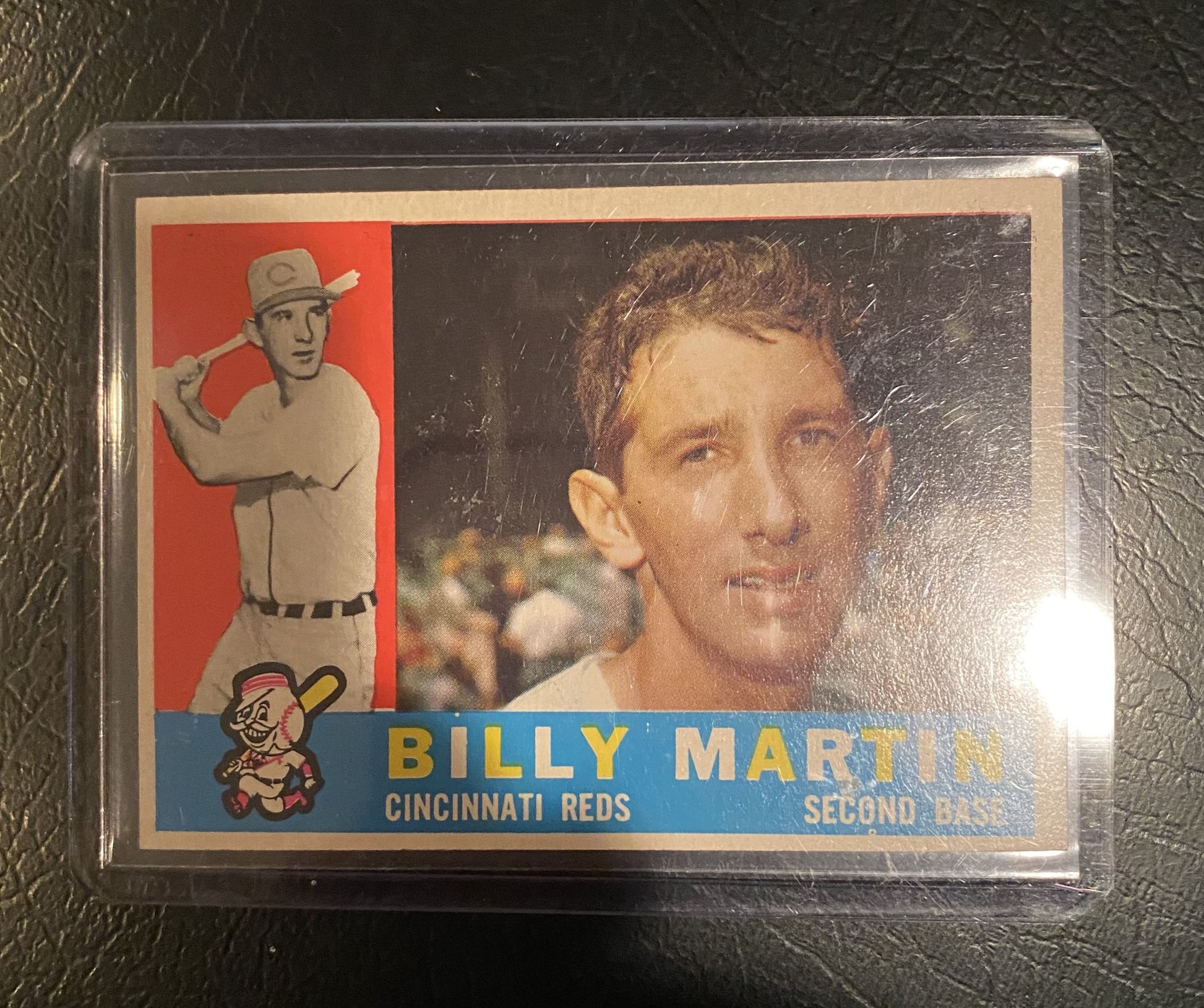 Billy Martin 1960 Topps Card - BMC Collectibles