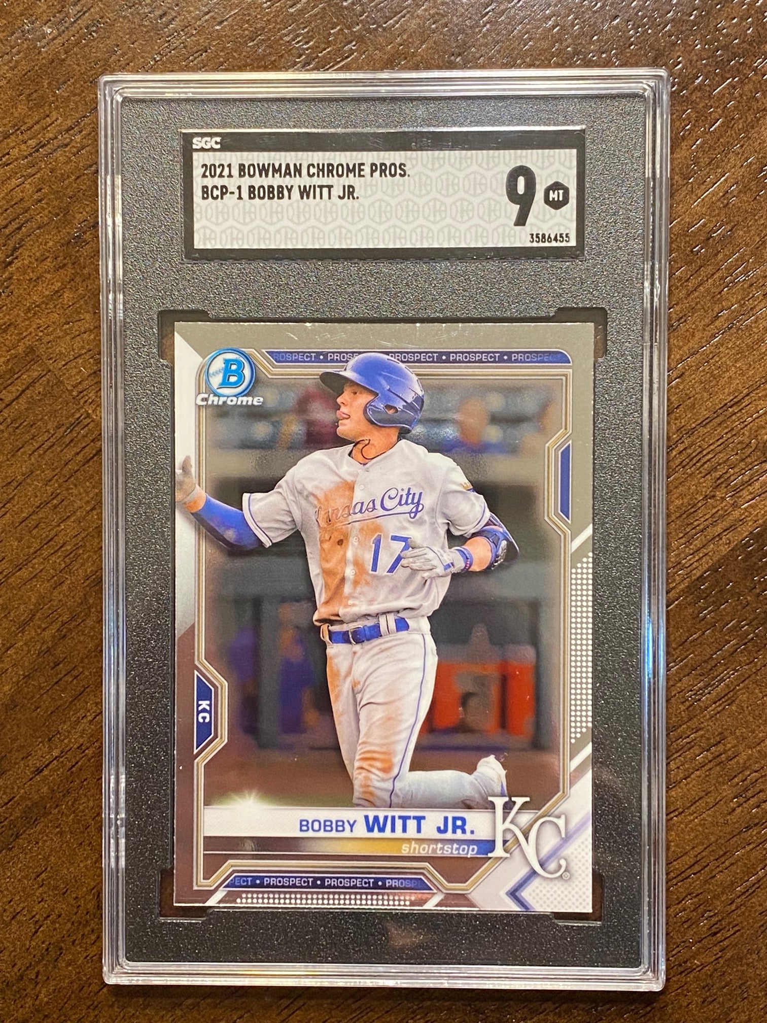 Bobby Witt Jr 2021 Bowman Chrome SGC Mint 9 – BMC Collectibles