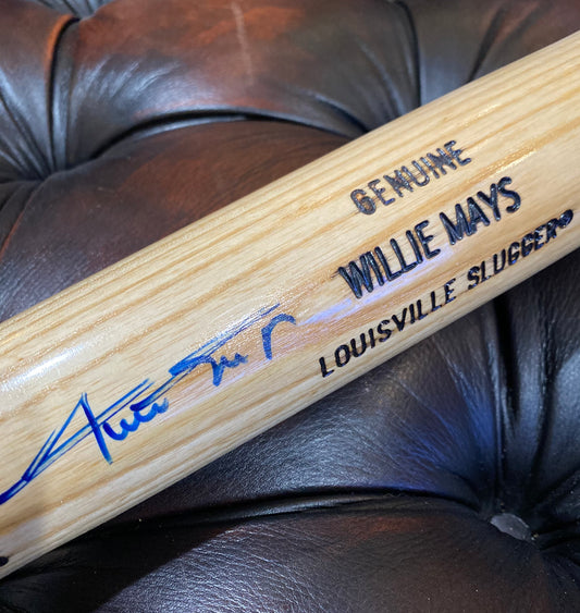Willie Mays Signed Louisville Slugger Baseball Bat *W/COA - BMC Collectibles