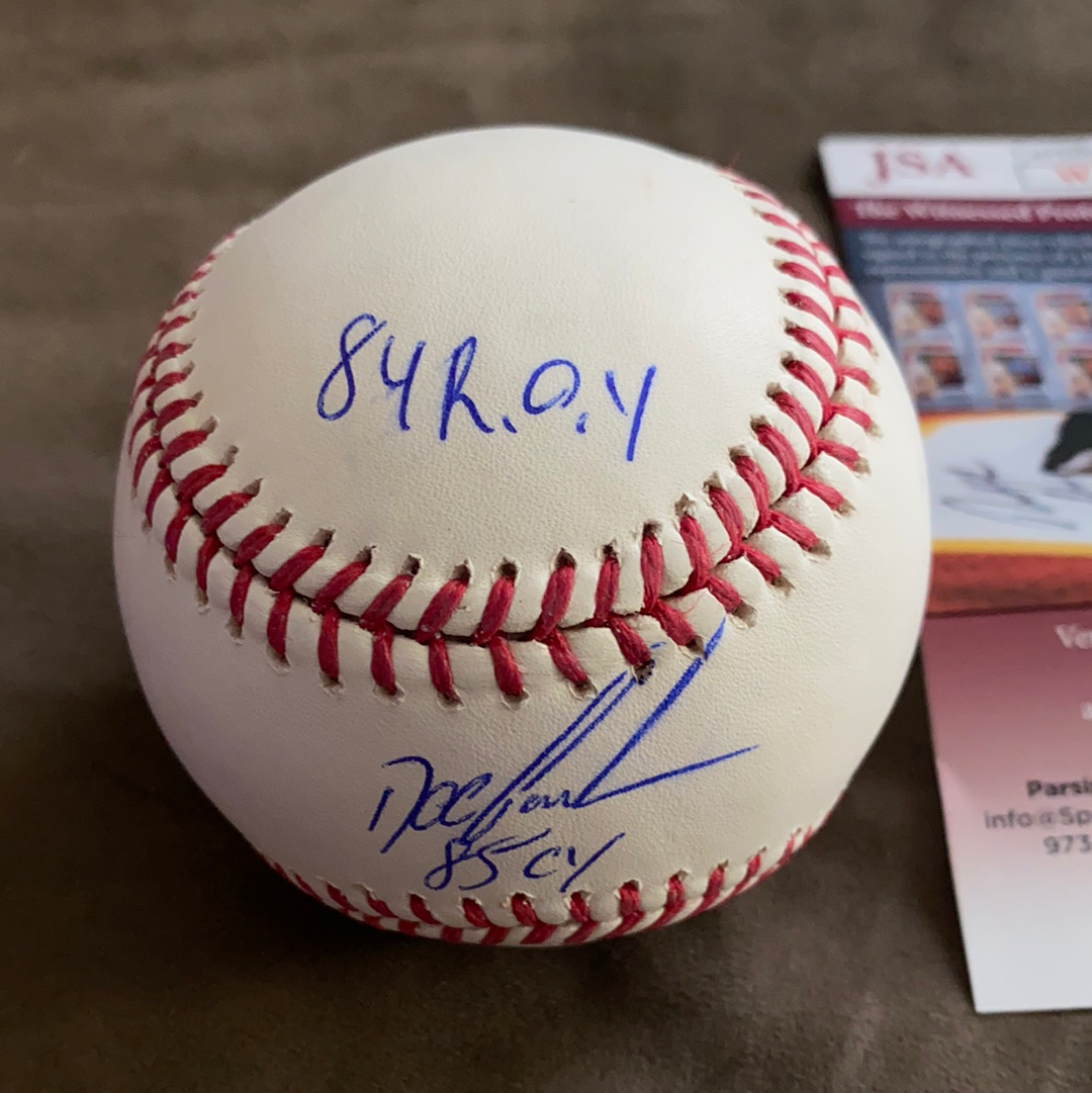 Dwight “Doc” Gooden OML World Series Ball Signed w/multiple inscriptions - BMC Collectibles