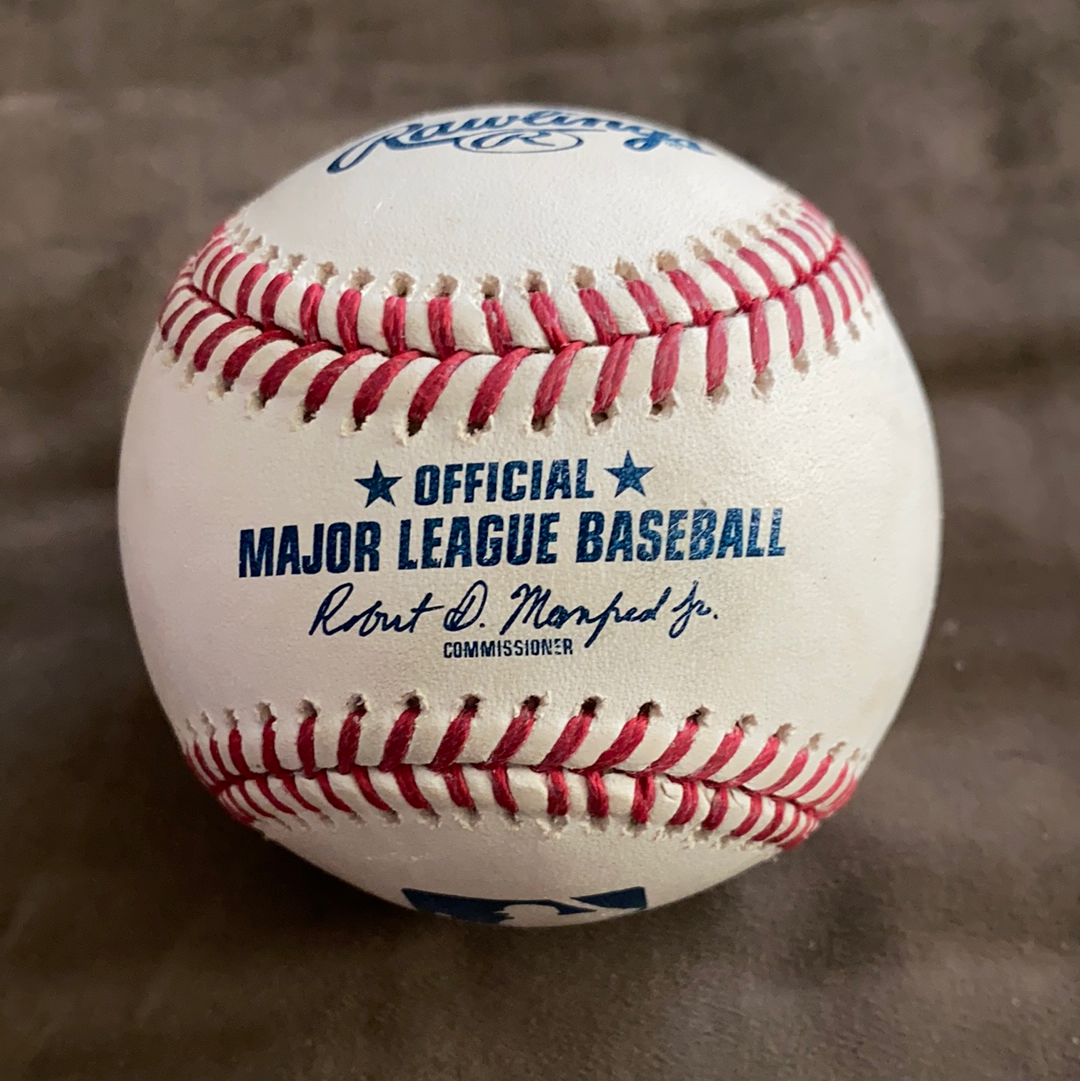 Rob Riggle autograph OML Baseball - BMC Collectibles