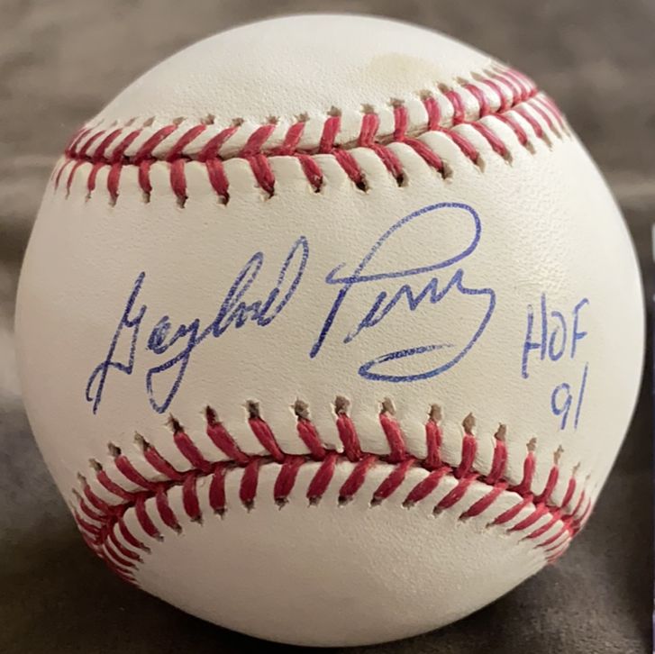 Gaylord Perry OML Baseball JSA Authentication - BMC Collectibles