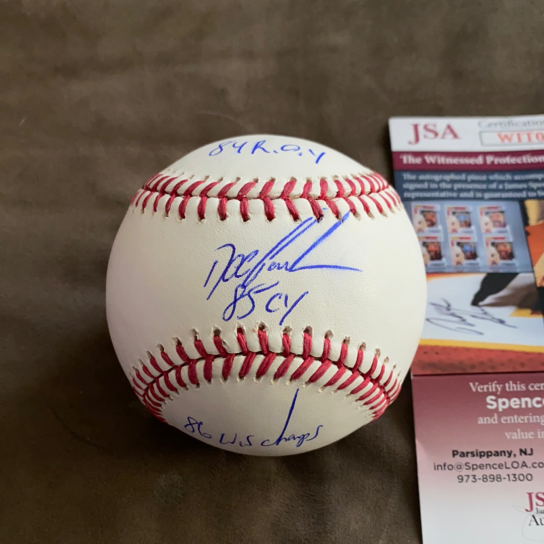 Dwight “Doc” Gooden OML World Series Ball Signed w/multiple inscriptions - BMC Collectibles