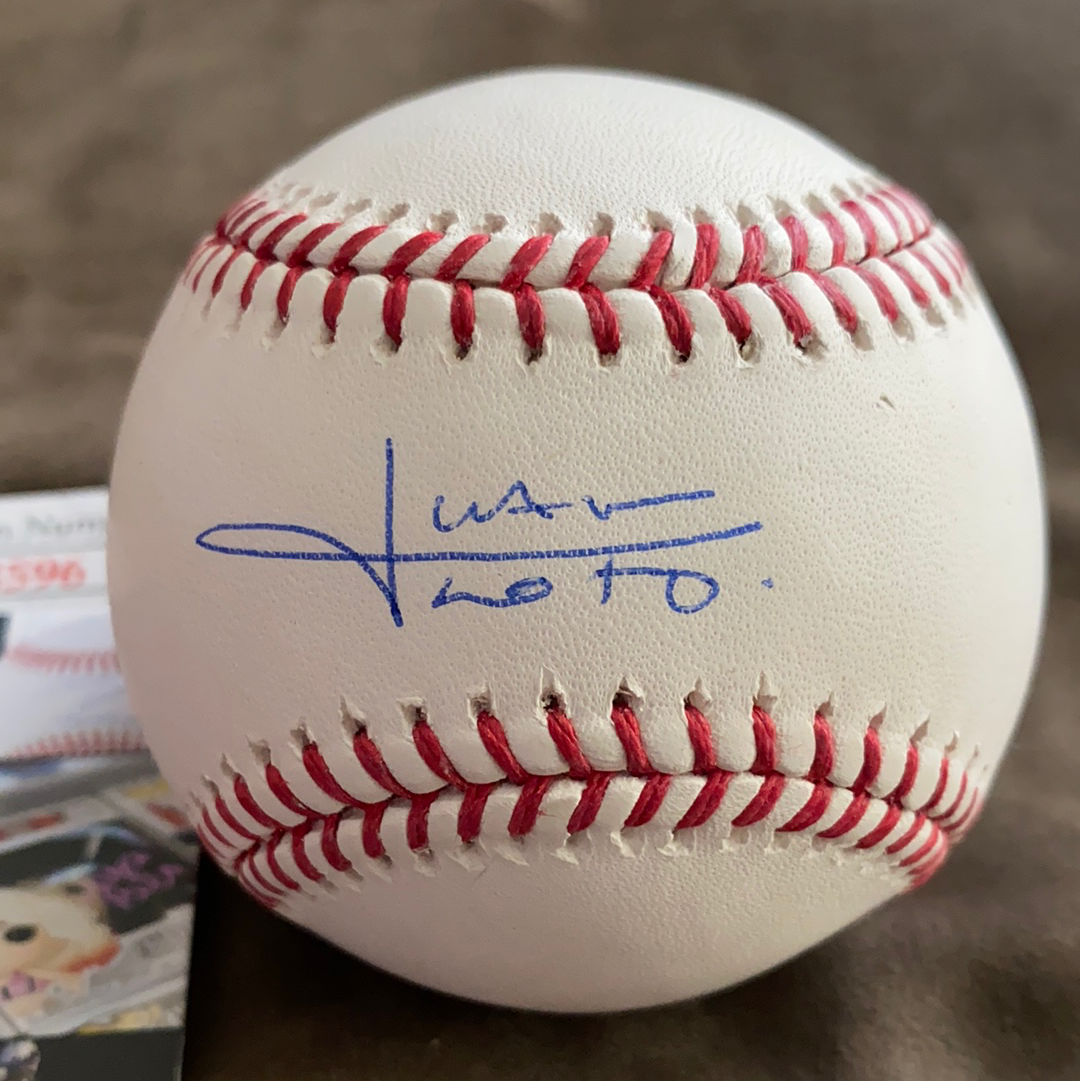 Juan Soto OML Baseball with JSA Authentication - BMC Collectibles
